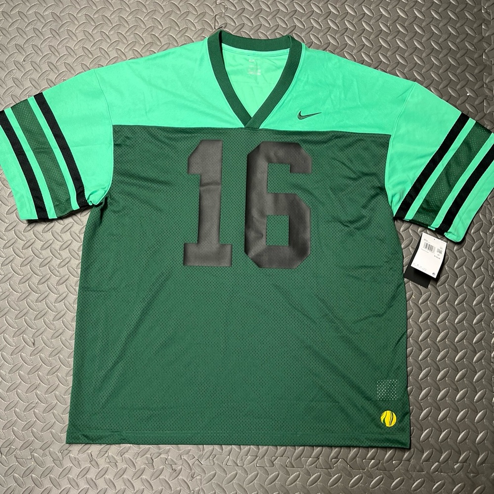 Nike Football Jersey #16 Green Jets Rodgers Swift Men's Size XXL NWT $10…